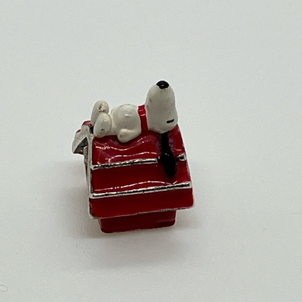 Persona x Peanuts Sterling Silver & Enamel Snoopy and Dog House Charm 925